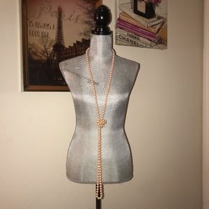 Vintage Pearl Necklace. 35”